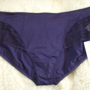 Elomi CARMEN Blue or Black Hipster Brief Panty 3X